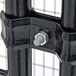 Lucky Dog Black Welded Wire Panel Dog Kennel Accessory, Black, 6 x 5-ft slide 2 of 9