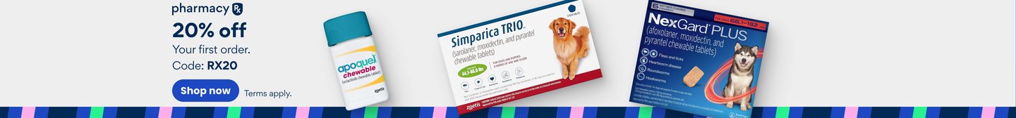 20% off your next pharmacy order. Code: RX20. Shop now. Exclusions apply, max $30