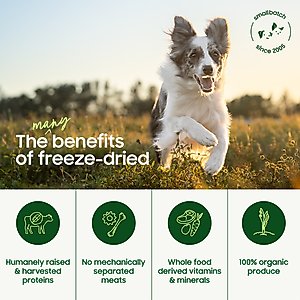 Smallbatch Pets Beef Non-GMO Freeze-Dried Dog Food, 25-oz bag