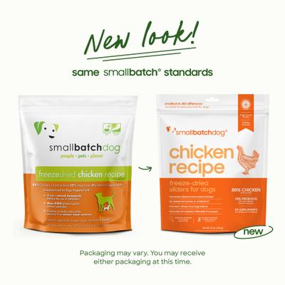 Show full view: Smallbatch Pets Chicken Non-GMO Freeze-Dried Dog Food, 50-oz bundle slide 3 of 10