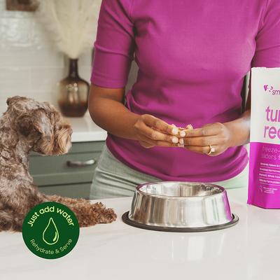 Show full view: Smallbatch Pets Turkey Non-GMO Freeze-Dried Dog Food, 50-oz bundle slide 7 of 10