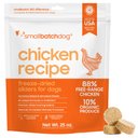 Smallbatch Pets Chicken Freeze-Dried Raw Sliders Grain-Free Dry Dog Food, 25-oz bag
