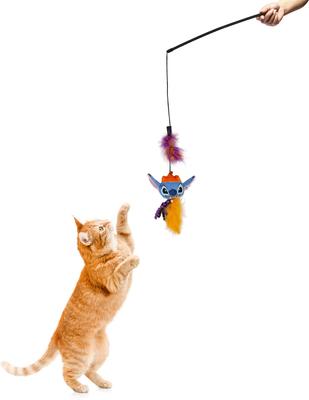 Show full view: GMASON Disney Lilo & Stitch Wand Cat Toy, Blue slide 6 of 6