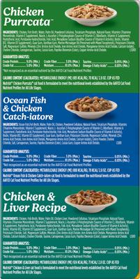 Show full view: Rachael Ray Nutrish Chicken Lovers Variety Pack Grain-Free Wet Cat Food, 2.8-oz, case of 12 slide 5 of 11