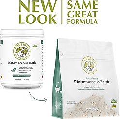 Wholistic Pet Organics Diatomaceous Earth Powder Supplement for Dogs, 13-oz jar slide 2 of 5