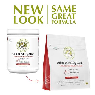 Show full view: Wholistic Pet Organics Joint Mobility GLM Enhanced Multivitamin with Joint Support for Dogs & Cats Supplement, 2-lb slide 3 of 8