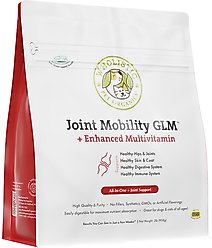 Wholistic Pet Organics Joint Mobility GLM Enhanced Multivitamin with Joint Support for Dogs & Cats Supplement, 2-lb