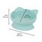 Show in main carousel: Kitty City Cat Ear Elevated Cat Bowls, Pink & Teal Blue, 10-oz, 2 count slide 6 of 10