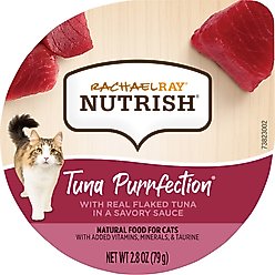 Rachael Ray Nutrish Tuna Purrfection Grain-Free Wet Cat Food, 2.8-oz, case of 12