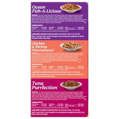 Show full view: Rachael Ray Nutrish Ocean Lovers Variety Pack Grain-Free Wet Cat Food, 2.8-oz, case of 12 slide 5 of 11