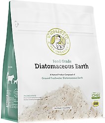 Wholistic Pet Organics Diatomaceous Earth Powder Supplement for Dogs, 13-oz jar