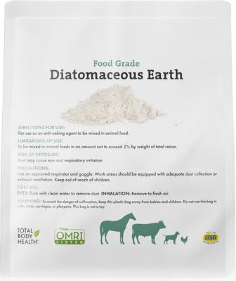 Show full view: Wholistic Pet Organics Diatomaceous Earth Powder Supplement for Dogs, 13-oz jar slide 5 of 6