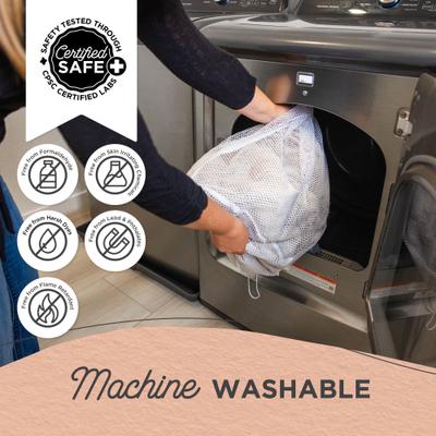 Show full view: Best Friends by Sheri Throw Calming Shag Ultra Soft Faux Fur Cat & Dog Blanket, Taupe, Jumbo slide 5 of 9