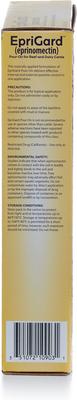 Show full view: Aurora Pharmaceuticals EpriGard (Eprinomectin) Cattle Dewormer, 2.5-L bottle slide 6 of 8