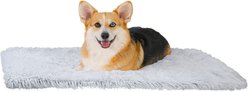 Best Friends by Sheri Throw Calming Shag Ultra Soft Faux Fur Cat & Dog Blanket, Frost, Standard