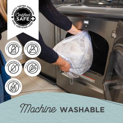 Show full view: Best Friends by Sheri Throw Calming Shag Ultra Soft Faux Fur Cat & Dog Blanket, Frost, Standard slide 5 of 9