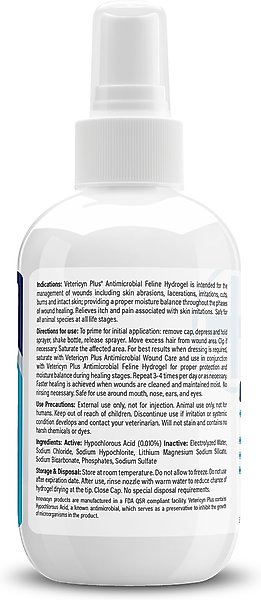 Show full view: Vetericyn Antimicrobial Hydrogel Spray for Cats, 3-oz bottle slide 2 of 4