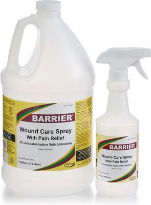 Show full view: Aurora Pharmaceuticals Barrier II Farm Animal Wound Care Spray with Pain Relief, 16-oz bottle slide 2 of 3