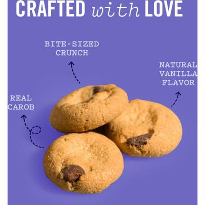 Show full view: Three Dog Bakery Mini Carob Chip Cookie Dog Treats, 8-oz bag slide 5 of 8