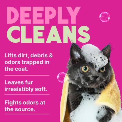 Show full view: TropiClean Berry & Coconut Deep Cleansing Cat Shampoo, 12-fl oz bottle slide 5 of 11