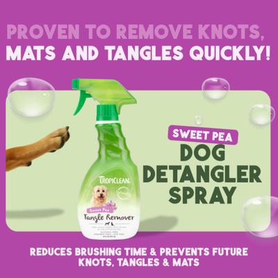 Show full view: TropiClean Detangling & Dematting Tangle Remover Dog Spray, 16-fl oz bottle slide 3 of 10