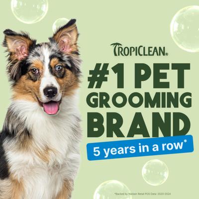 Show full view: TropiClean Lime & Coconut Deshedding Dog Shampoo, 2.5-gal bottle slide 4 of 11