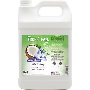 TropiClean Whitening Awapuhi & Coconut Shampoo, 1-gal bottle