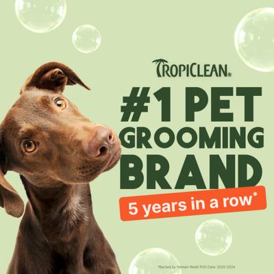 Show full view: TropiClean Luxury 2-in-1 Papaya & Coconut Dog Shampoo & Conditioner, 20-fl oz bottle slide 4 of 11