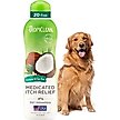 Show in main carousel: TropiClean Medicated Itchy Skin Relief Oatmeal & Tea Tree Dog Shampoo, 20-fl oz bottle slide 1 of 12