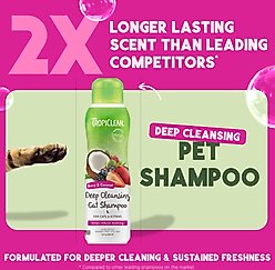 TropiClean Berry & Coconut Deep Cleansing Cat Shampoo, 12-fl oz bottle slide 2 of 9