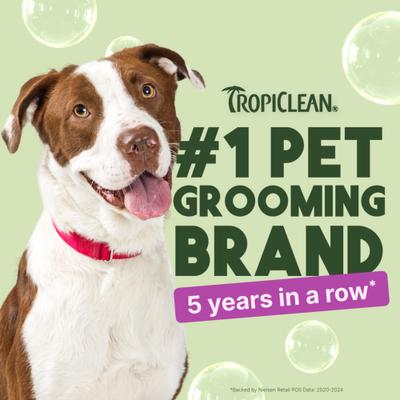 Show full view: TropiClean Pure Plum Highly Concentrated Dog & Cat Shampoo, 1-gal bottle slide 3 of 8