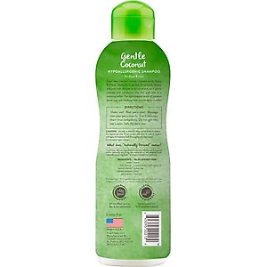 TropiClean Hypo-Allergenic Gentle Coconut Puppy & Kitten Shampoo, 20-fl oz bottle