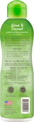 Show full view: TropiClean Lime & Coconut Deshedding Dog Shampoo, 20-fl oz bottle slide 3 of 12