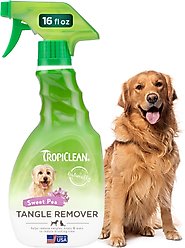 TropiClean Detangling & Dematting Tangle Remover Dog Spray, 16-fl oz bottle