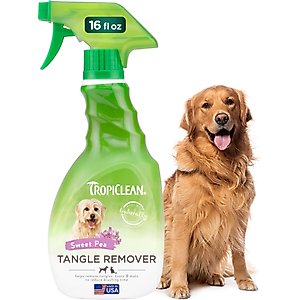 TropiClean Detangling & Dematting Tangle Remover Dog Spray, 16-fl oz bottle