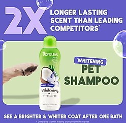 TropiClean Whitening Awapuhi & Coconut Shampoo, 20-fl oz bottle slide 2 of 9