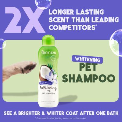 Show full view: TropiClean Whitening Awapuhi & Coconut Shampoo, 20-fl oz bottle slide 3 of 12