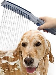 Shandus Indoor/Outdoor Dog Shower Attachment, Grey
