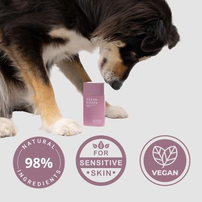 Show full view: Clean Coats Moisturizing Dog Paw Serum, Purple, 1.69-fl oz bottle slide 4 of 7