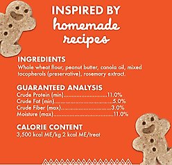 Buddy Biscuits Teeny Treats with Peanut Butter Oven Baked Dog Treats, 8-oz box slide 2 of 8