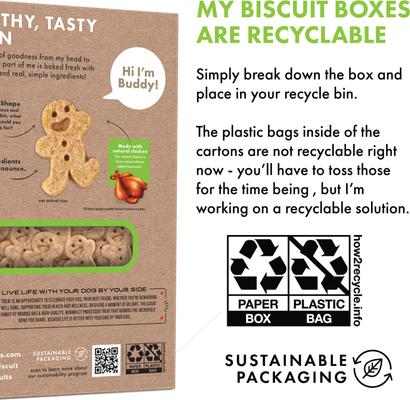 Show full view: Buddy Biscuits Teeny Treats with Roasted Chicken Oven Baked Dog Treats, 8-oz box slide 6 of 11