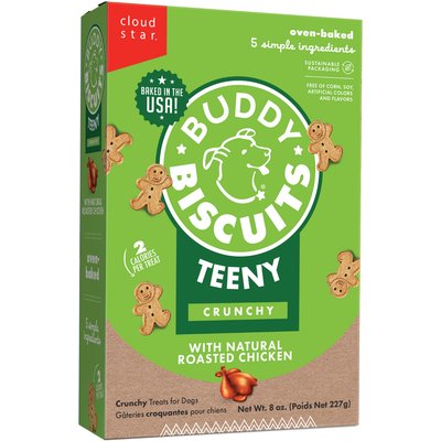 Buddy Biscuits Cloud Star Buddy Biscuits Roasted Chicken Dog Treats, 8-oz box
