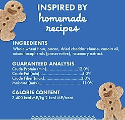 Buddy Biscuits Teeny Treats with Bacon & Cheese Dog Treats, 8-oz box slide 2 of 8