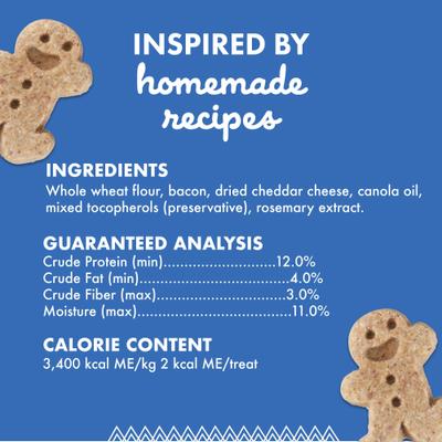 Show full view: Buddy Biscuits Teeny Treats Variety Pack - Bacon & Cheese, Peanut Butter, & Chicken, 21-oz bundle slide 3 of 9