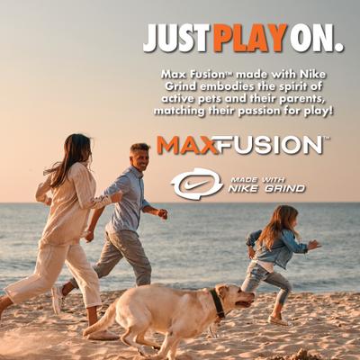 Show full view: Arlee Home & Pet Max Fusion Made with Nike Grind Meteor Ball Dog Toy, Small slide 3 of 11