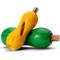 Show in main carousel: West Paw Limited Edition Qwizl Dog Toy, Sunflower, Small slide 6 of 7