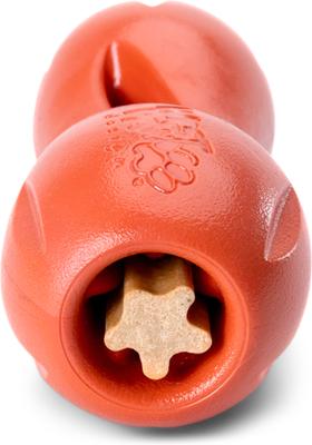 Show full view: West Paw Limited Edition Qwizl Dog Toy, Cardinal, Large slide 2 of 8