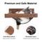 Show in main carousel: FUKUMARU Durable Walnut Wall-Mounted Kitten & Cat Bed Hammock, Retro Brown, 16 x 14 x 5-in slide 3 of 8