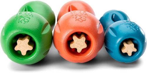 Show full view: West Paw Limited Edition Qwizl Dog Toy, Cardinal, Large slide 7 of 8