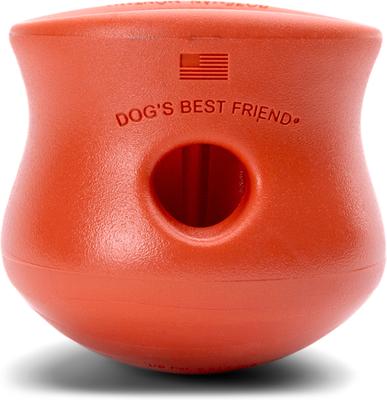 Show full view: West Paw Limited Edition Toppl Dog Toy, Cardinal, Large slide 3 of 10